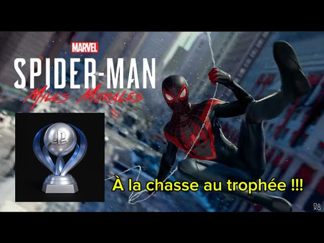 Service De Déblocage Trophée Platine - Spider-Man Miles Morales (PS4/PS5) - Compte EU