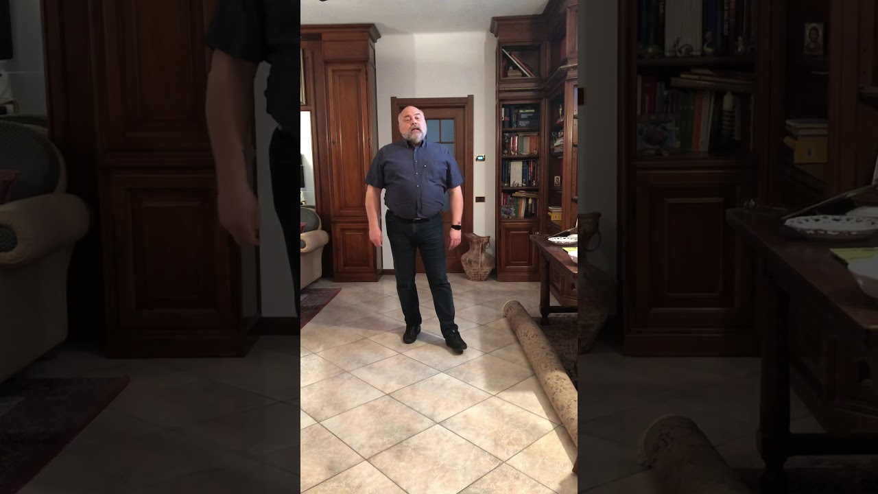 Giro dx e sx chiuso valzer lento - Waltz close natural and reverse turn