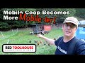 Making our Mobile Chicken Coop MORE MOBILE!