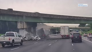 ALDOT inspectors assure safety of Huntsville bridge struck by 18-wheeler