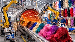 Inside the Wig Factory: How Human Hair Is Turned Into Luxury Wigs (Full Process)