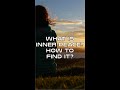 What Is Inner Peace? How to Find It? #Shorts