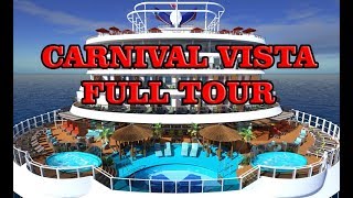 Carnival Vista ship tour - Deck by deck