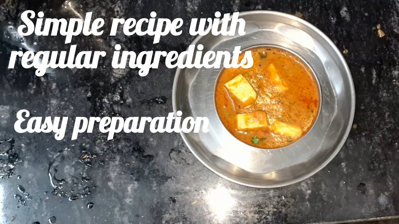 Simple recipe with regular ingredients..... Try this.... - YouTube