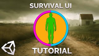 SURVIVAL GAME UI tutorial in Unity (Health, Hunger, Thirst, Stamina)