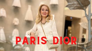 Париж, модный дом Dior - осенняя коллекция .  Прогулка по Елисейским полям и новая стрижка.