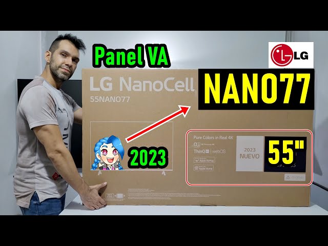 LG NANO77 Smart TV 4K Panel VA Nanocell: UNBOXING AND FULL REVIEW 