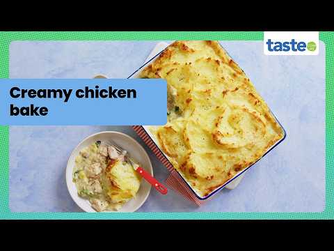 Creamy chicken bake