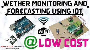 Weather Monitoring And Forecasting Using IOT