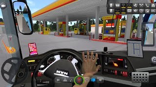 Bus Simulator : Ultimate | High Speed ⚡️😵⛽️ | Zuuks | MAN | Mobile Gameplay | Drive with Devil 😈 screenshot 3