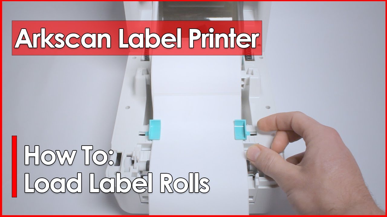 ユリアンページ How to resolve paper jam issues with 4B-2054N label printer? - YouTube