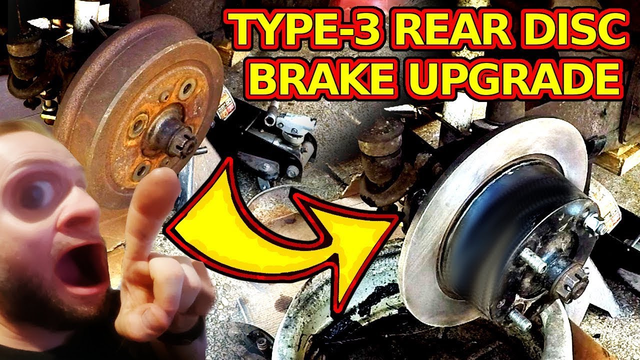 VW Type3 Rear Disc Brake Install YouTube