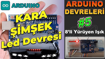 Arduino ile Kara Şimşek - Knight Rider