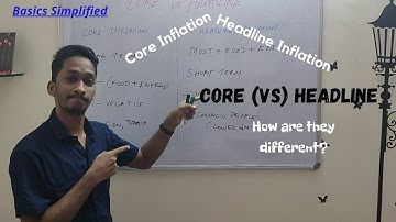 Core vs Headline || Inflation Series -5 || Economic Concepts
