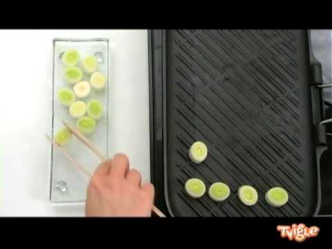 Тунец с пюре из манго