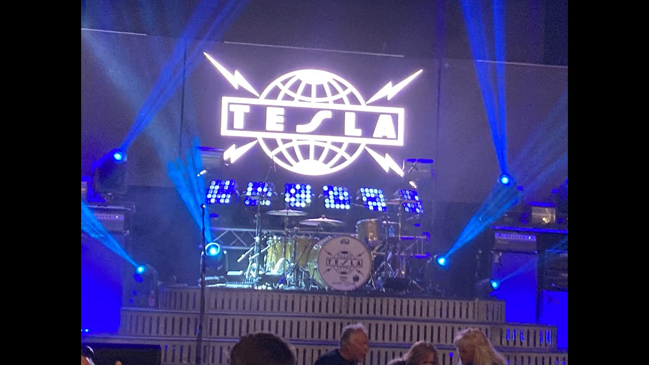 Tesla LIVE !!! Opening song at Des Plaines IL concert !! 2022 YouTube
