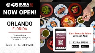 Kura Sushi is Now Revolving in Orlando, Florida