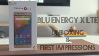 BLU Energy X LTE First Look!