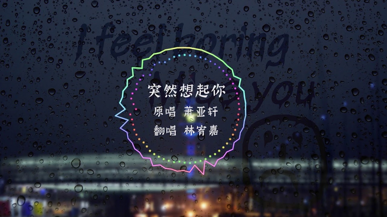 抖音 音乐 一个人的yeah 我的心 应该放在哪里 想念着你 我的双手应该放在哪里 突然想起你 歌词版翻唱林宥嘉翻唱