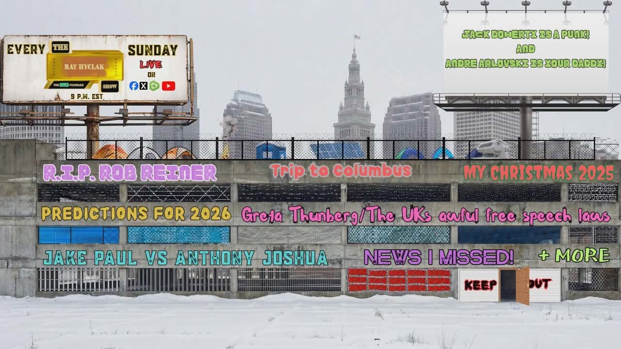 🔴 Reiner Case, 2026 Predictions, Christmas, Greta Thunberg Arrest & News | Ray Hyclak Show