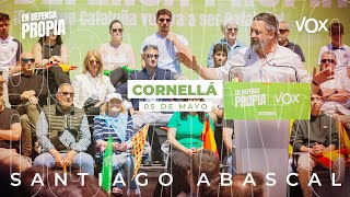 Discurso completo de Santiago Abascal en el acto de campaña en Cornellá #12M