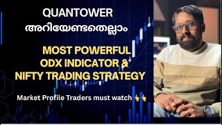 Quantower &amp;ODX powerful indicator &amp; Nifty Strategy! #indicators #marketprofile #strategy #nifty