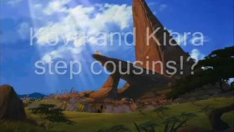 Are Kovu and Simba cousins?
