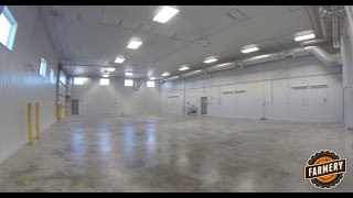FARMERY ESTATE BREWERY - Building a Brewery - Cementing a New Floor