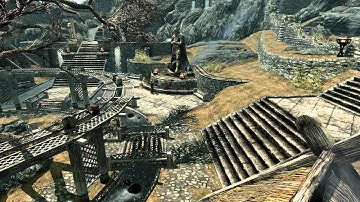 Skyrim - no more jumping shadows - best realtime settings.mp4