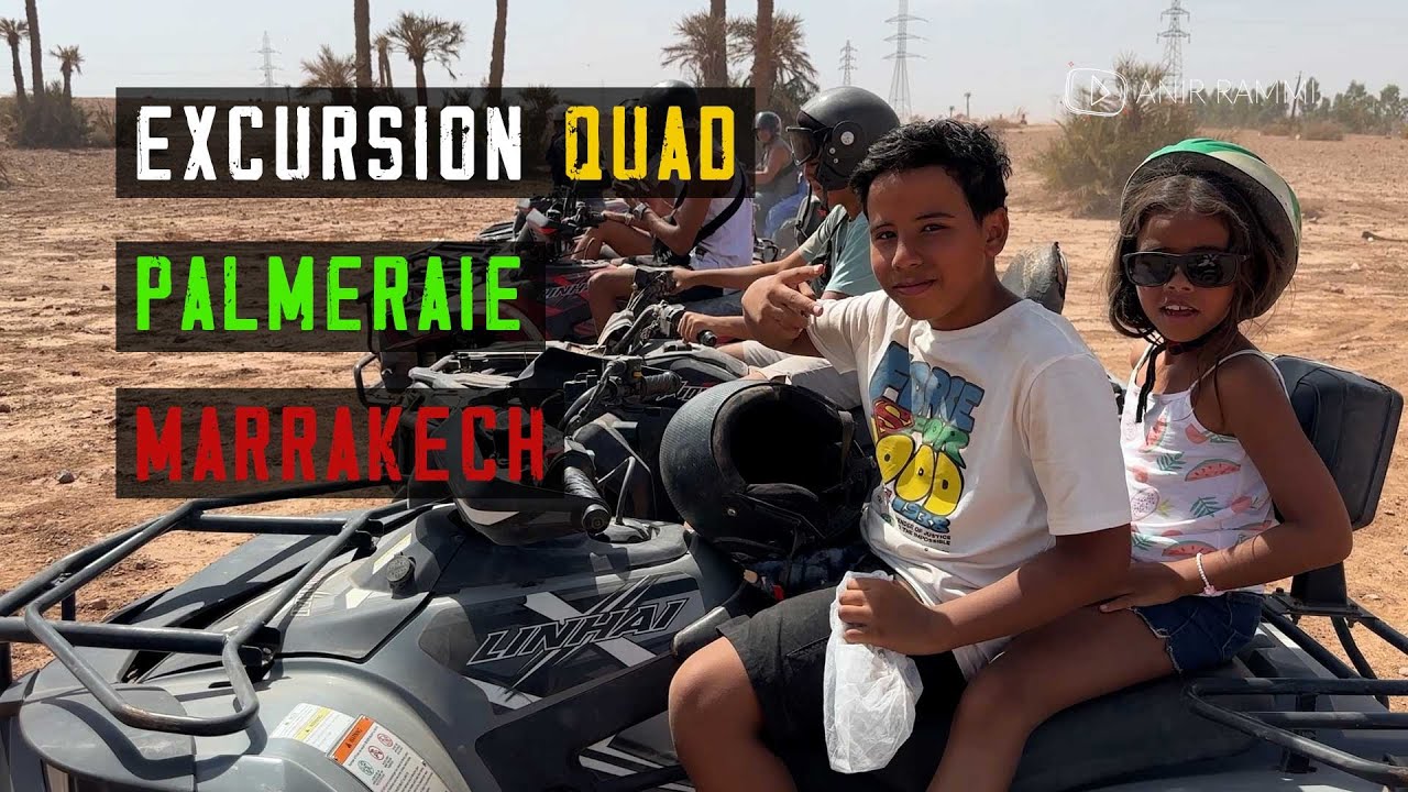 EXCURSION EN QUAD À LA PALMERAIE DE MARRAKECH