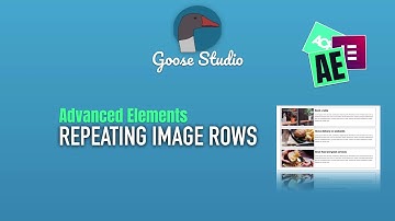 Repeating Image Rows - Advanced Elements - Elementor