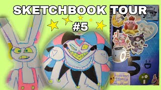 Sketchbook Tour #5: the one that's filled with cringe