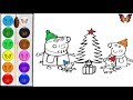 Как нарисовать СВИНКУ ПЕППУ / мультик раскраска СВИНКА ПЕППА  для детей / Раскраски малышам