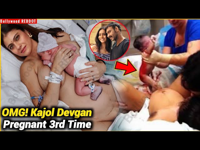 OMG! Kajol Devgan Pregnant again 3rd Time | Kajol Devgan Pregnant |  Bollywood Latest Shocking News - YouTube