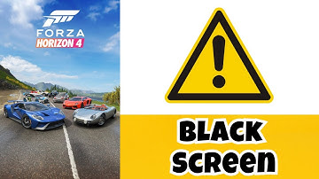 Forza Horizon 4 – How to Fix Black Screen!  Complete 2023 Easy Tutorial ✅