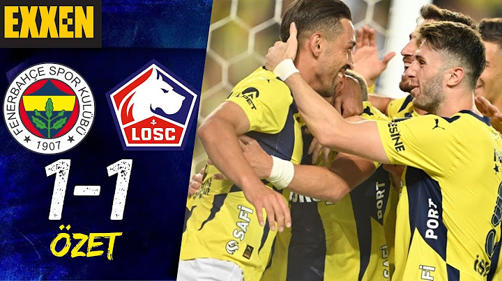 FENERBAHÇE 1-1 LİLLE ÖZET ŞAMPİYONLAR LİGİ ÖN ELEME TURU  #fenerbahçe #lille # #fb #fc25 #fc24 maç