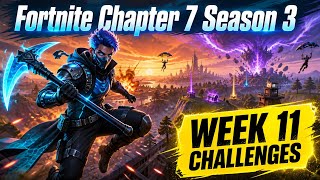 Fortnite Chapter 7 Season 3 Week 11 challenges