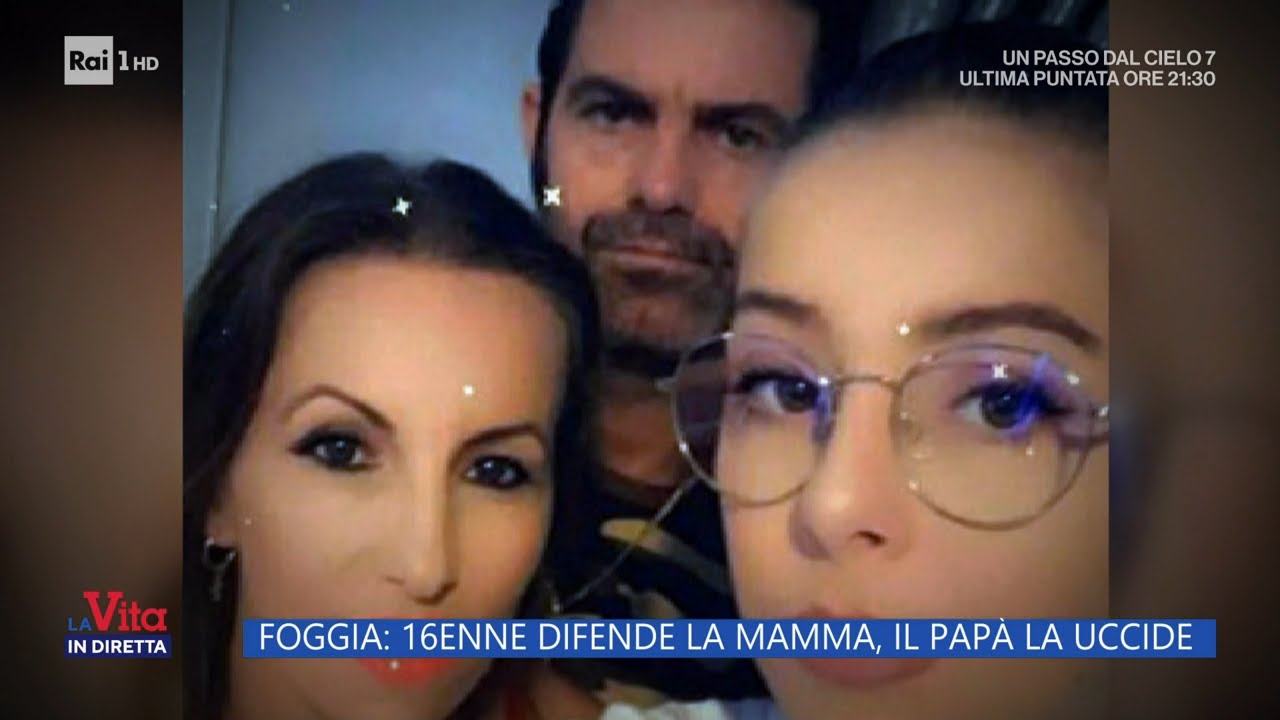 Foggia: 16enne difende la mamma, il papà la uccide - La Vita in diretta - 08/05/2023