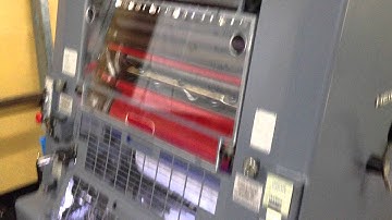 Impresora Offset GTO 52