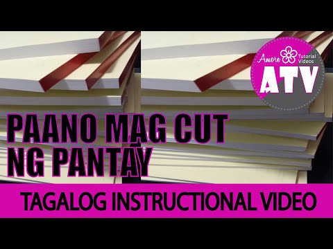 Video: Paano I-cut Ang Isang Asterisk