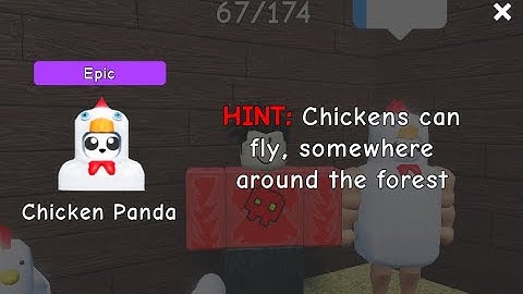 How to find Chicken Panda - Find The Pandas