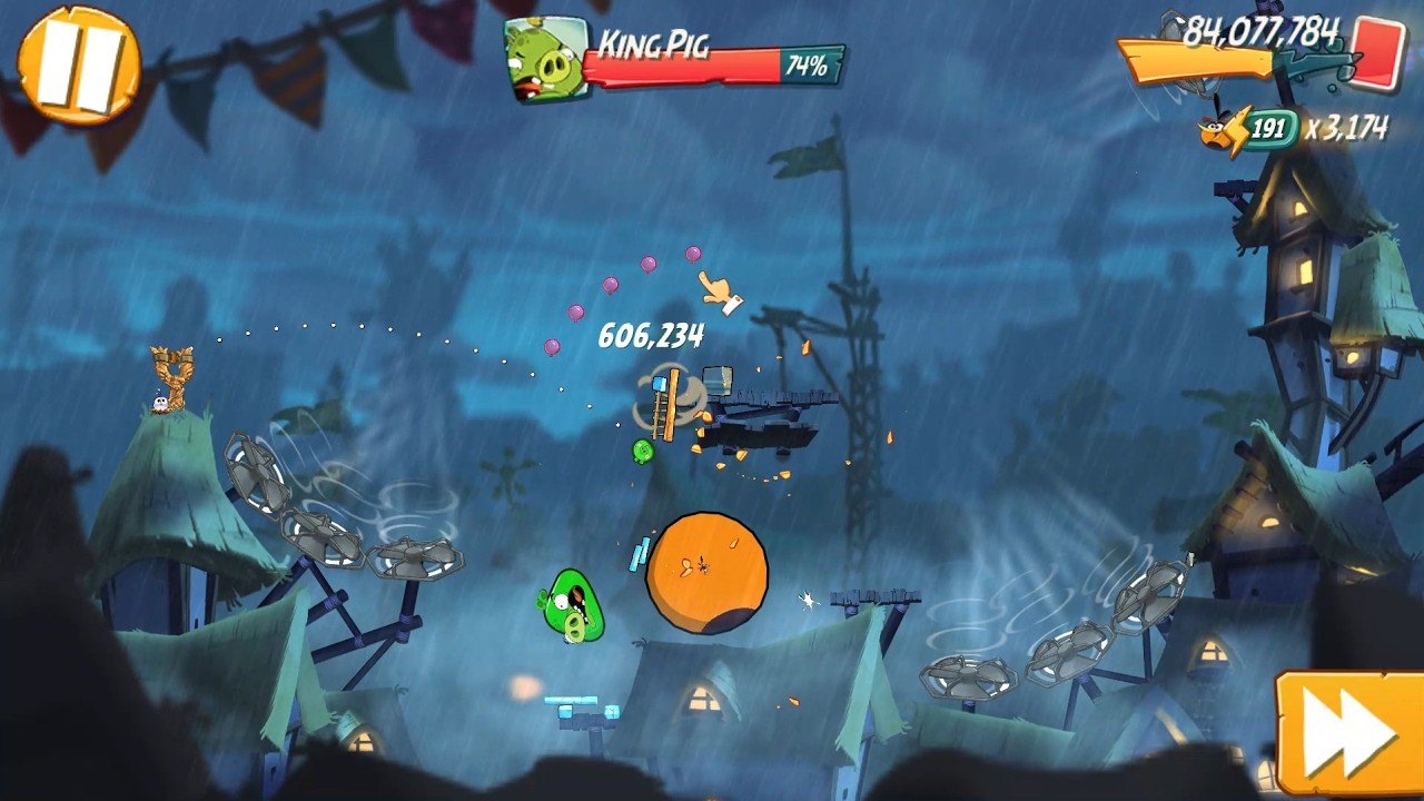 Angry Birds 2 Windows PC King Pig Panic (KPP) today for extra Hal card (February 25, 2026)