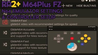 Retroid Pocket 2+ N64 M64Plus FZ Emulator Performance & Controller Settings screenshot 4