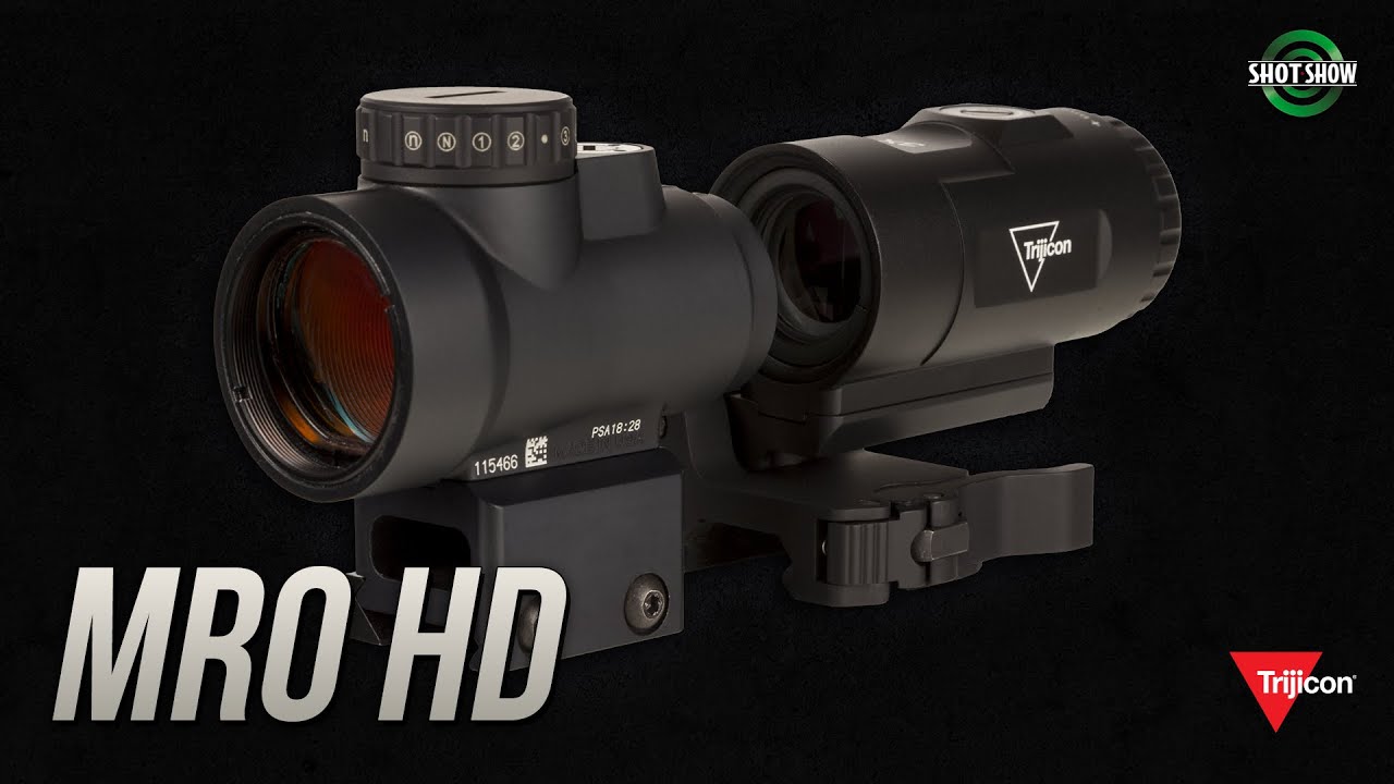 Trijicon MRO HD SHOT Show 2020 YouTube