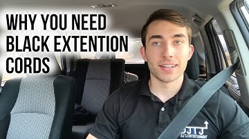 Why You Need to Use Black Extension Cables - DJs
