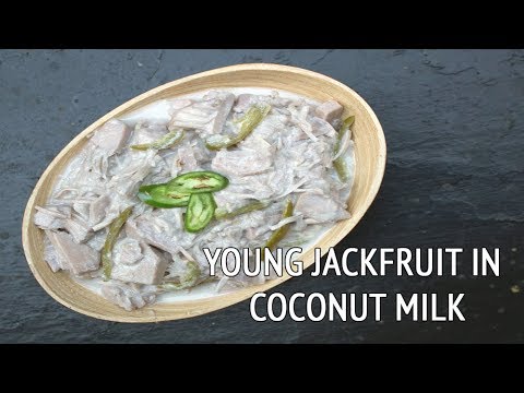 Vegan Ginataang Langka - Young Jackfruit in Coconut Milk