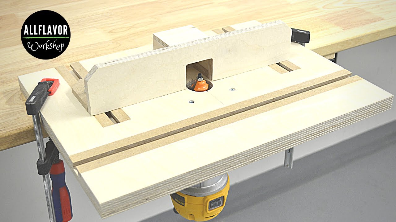 ▷ Mesa router table DIY 2024