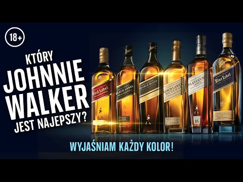 Johnnie Walker - co znaczą różne kolory? Red, Black czy Blue Label? Etykiety sławnej Scotch whisky
