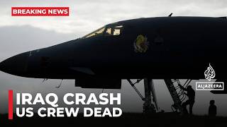 All 6 Crew On Us Aircraft That Crashed In Iraq Confirmed Dead: Centcom