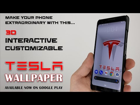Tesla INTERACTIVE Wallpaper
